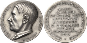 Drittes Reich
 Silbermedaille 1933 (G. Weber) Kgl. Priv. Feuerschützen Gesellschaft "Der Bund" München - Gedenkschießen anläßlich der nationalen Erhe...