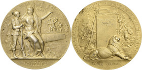 Slg. Joos - Medaillen, Plaketten, Abzeichen der Luftfahrt 1783-1945
 Vergoldete Silbermedaille o.J. (Paul Grandhomme) Prämie des Kriegsministeriums. ...