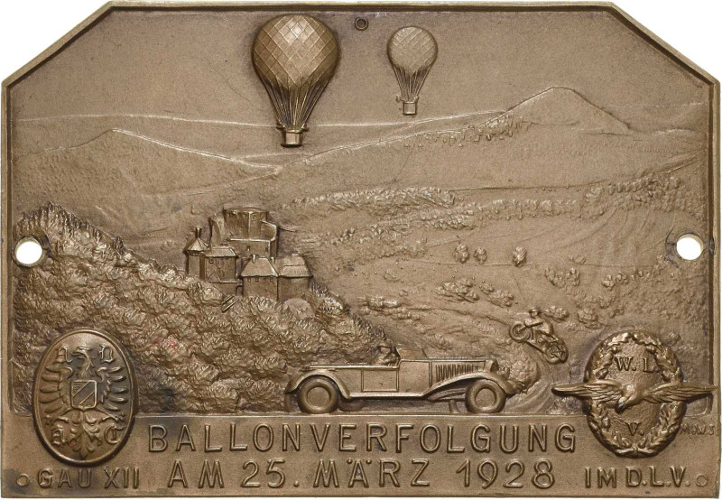 Slg. Joos - Medaillen, Plaketten, Abzeichen der Luftfahrt 1783-1945
 Einseitige...