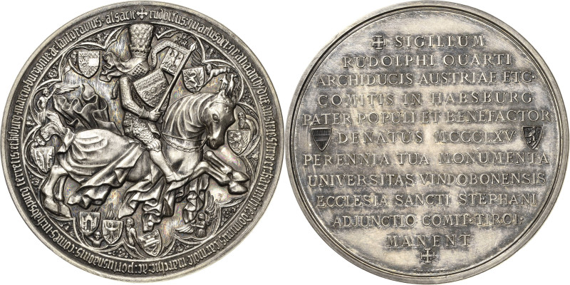 Numismatik und Prägetechnik
 Silbermedaille 1965. 600 Jahre Universität Wien un...