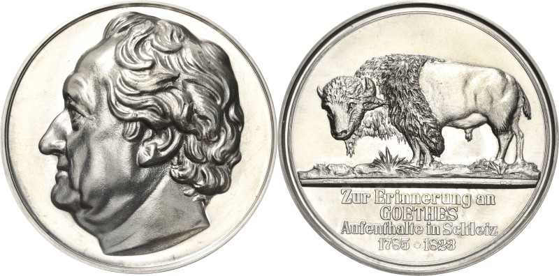 Personenmedaillen
Goethe, Johann Wolfgang von 1749-1832 Zinnmedaille o.J. (2003...