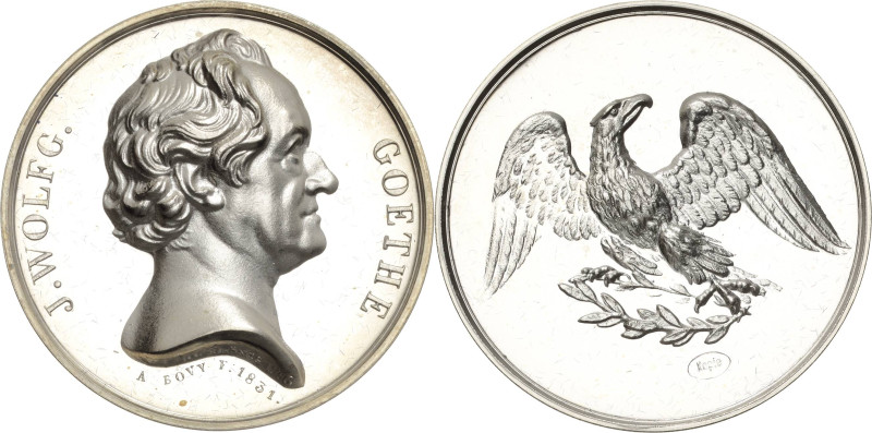 Personenmedaillen
Goethe, Johann Wolfgang von 1749-1832 Silbermedaille o.J. (19...