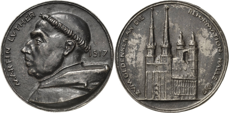 Reformation-Ereignisse und Jubiläen
 Eisengussmedaille 1917 (G. Weidanz) 400 Ja...