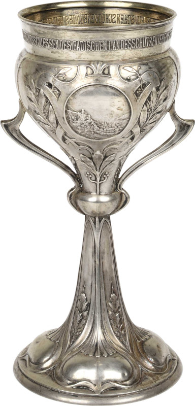 Schützenmedaillen - Schützenpokale
Heidelberg Silberner Schützenpokal 1901. 18....