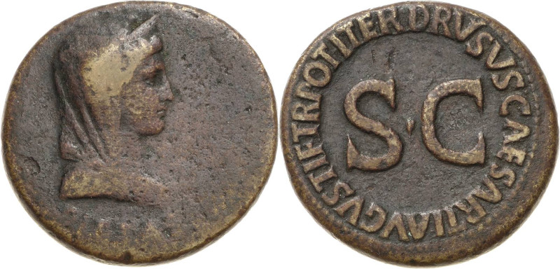 Kaiserzeit
Livia, Gattin des Augustus *57 v. Chr-29 n. Chr Dupondius 22/23, Rom...