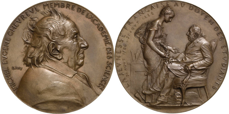 Frankreich-Medaillen und Marken
 Bronzemedaille 1886 (O. Roty) 100. Geburtstag ...