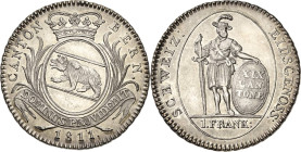 Schweiz-Bern, Kanton
 1 Franken 1811. HMZ 2-233 a Divo/Tobler 34 Vorzüglich