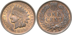 Vereinigte Staaten von Amerika
 Cent 1895. Indian Head Cent KM 90 a Prachtexemplar. Prägefrisch