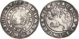 Böhmen
Johann von Luxemburg 1310-1346 Prager Groschen, Kuttenberg Slg. Donebauer 817 Castelin 9 Slg. Dietiker 52 3.48 g. Leichte Prägeschwäche, vorzü...