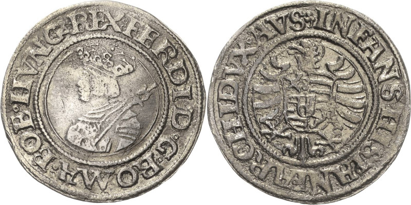Habsburg
Ferdinand I. 1521-1564 1/4 Taler o.J. Joachimsthal Münzmeister Martin ...