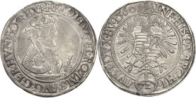 Habsburg
Ferdinand I. 1521-1564 Guldiner (72 Kreuzer) 1560, Wien Davenport 8013 Voglhuber 56/III Markl 182 Sehr selten. Sehr schön+/vorzüglich+