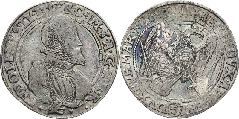 Habsburg
Rudolf II. 1576-1612 Taler 1601, Kuttenberg Voglhuber 101/I Davenport ...