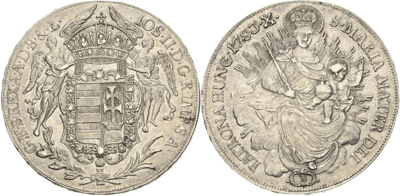 Habsburg
Josef II. 1764-1790 Taler 1783, B-Kremnitz Jaeger 27 Huszar 1869 Daven...