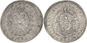 Bayern
Maximilian II. Emanuel 1679-1726 1/2 Taler 1694, München Madonna Hahn 197 Beierlein 1648 Sehr seltenes und prachtvolles Exemplar. Fast prägefr...