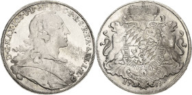 Bayern
Maximilian III. Joseph 1745-1777 Taler 1759, München Mit Laubrand Hahn 308 Beierlein 2171 Davenport 1948 Prachtexemplar eines seltenen Jahrgan...