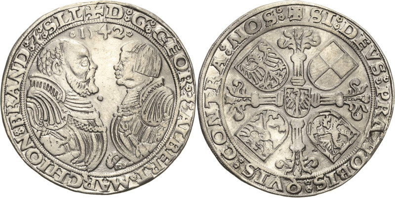 Brandenburg-Franken
Georg von Ansbach und Albrecht der Jüngere von Bayreuth 153...