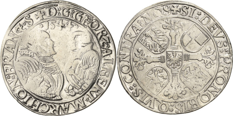 Brandenburg-Franken
Georg von Ansbach und Albrecht der Jüngere von Bayreuth 153...