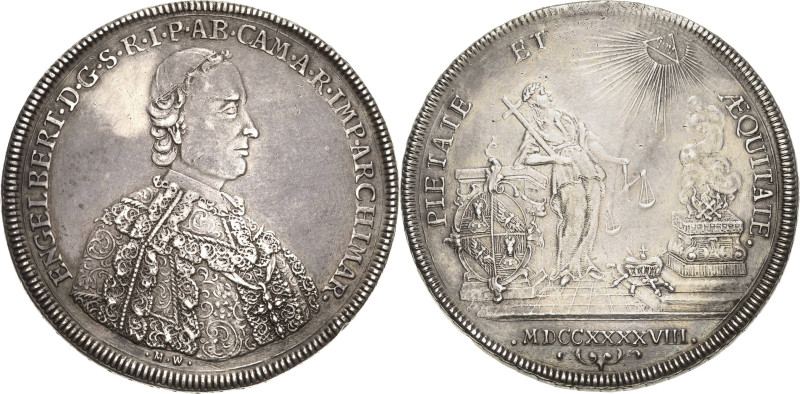 Kempten-Abtei
Engelbert von Sirgenstein 1747-1760 Taler 1748, Augsburg Anlässli...