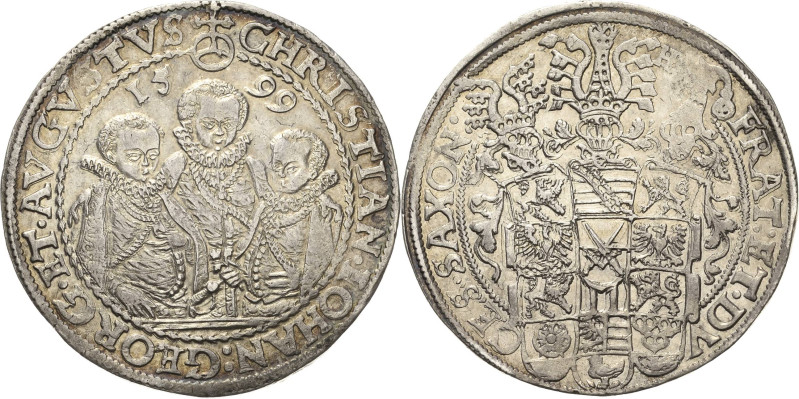 Sachsen-Kurlinie ab 1547 (Albertiner)
Christian II., Johann Georg I. und August...