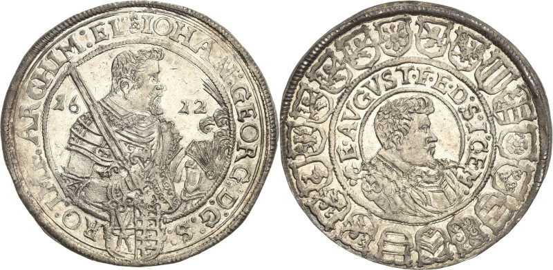 Sachsen-Kurlinie ab 1547 (Albertiner)
Johann Georg I. und August 1611-1615 Tale...