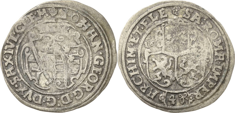 Sachsen-Kurlinie ab 1547 (Albertiner)
Johann Georg I. (1611-) 1615-1656 Kipper ...