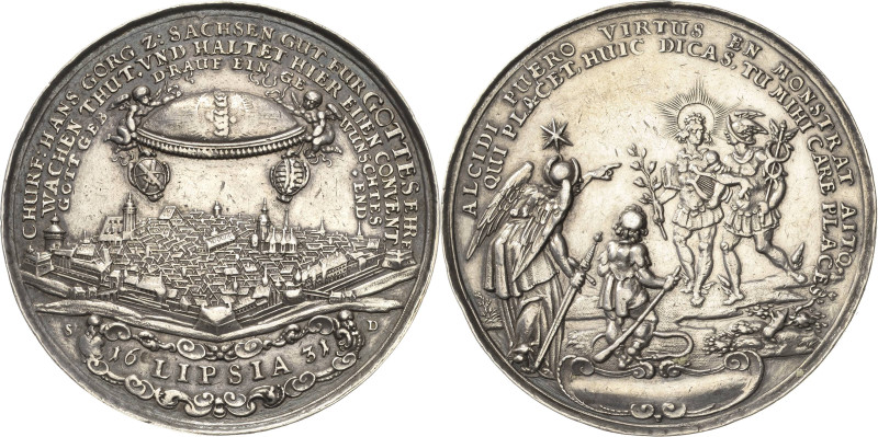 Sachsen-Kurlinie ab 1547 (Albertiner)
Johann Georg I. (1611-) 1615-1656 Silberm...