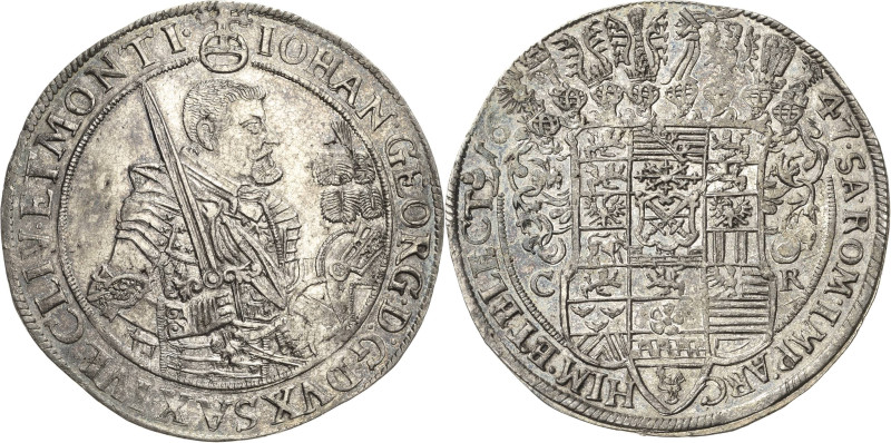 Sachsen-Kurlinie ab 1547 (Albertiner)
Johann Georg I. (1611-) 1615-1656 Taler 1...