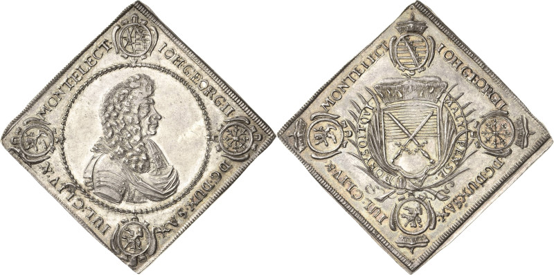 Sachsen-Kurlinie ab 1547 (Albertiner)
Johann Georg II. 1656-1680 Talerklippe na...