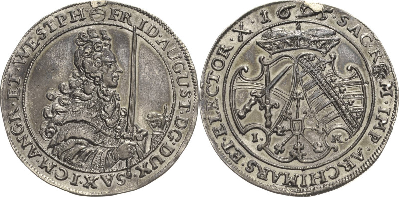 Sachsen-Kurlinie ab 1547 (Albertiner)
Friedrich August I., der Starke 1694-1733...