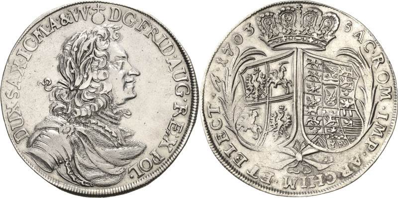 Sachsen-Kurlinie ab 1547 (Albertiner)
Friedrich August I., der Starke 1694-1733...