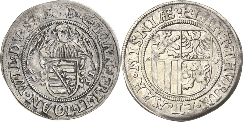 Sachsen-Ernestiner-Gesamthaus 1547-1573
Johann Friedrich II. und Johann Wilhelm...