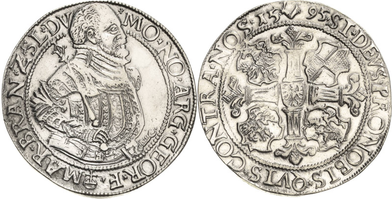 Schlesien-Jägerndorf
Georg Friedrich 1547-1603 Taler 1595, Jägerndorf v. Schröt...