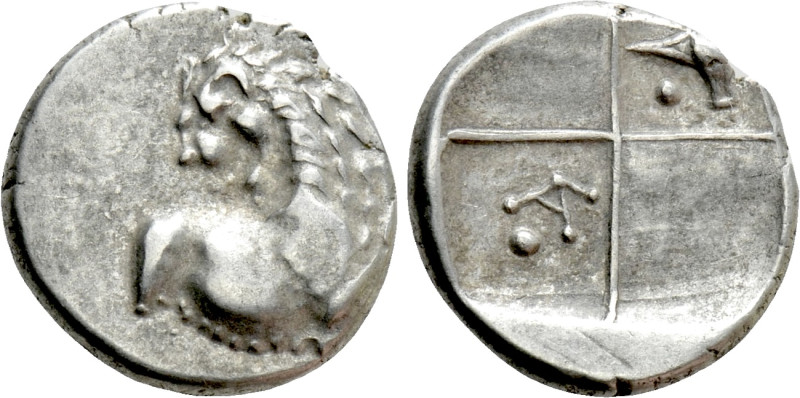 THRACE. Chersonesos. Hemidrachm (Circa 386-338 BC). 

Obv: Forepart of lion ri...