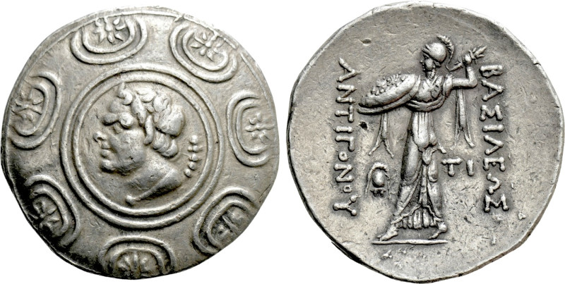 KINGS OF MACEDON. Antigonos II Gonatas. (277/6-239 BC). Tetradrachm. Pella. 

...