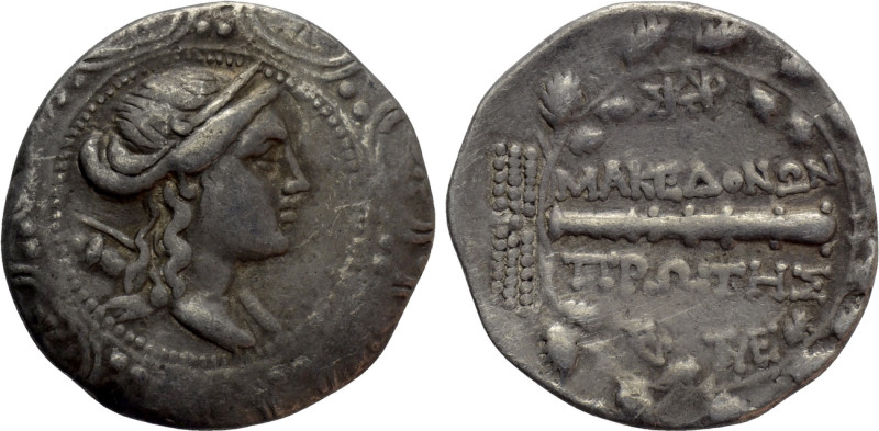 MACEDON UNDER ROMAN PROTECTORATE. First Meris. Tetradrachm (Circa 167-148 BC). A...