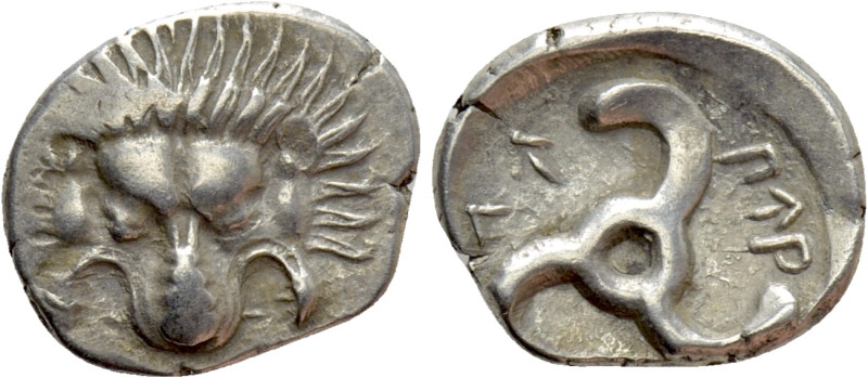 DYNASTS OF LYCIA. Perikles (Circa 380-360 BC). Tetrobol. Uncertain mint, possibl...