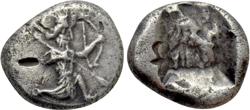 ACHAEMENID EMPIRE. Time of Darios I to Xerxes II (485-420 BC). Siglos. Sardes. ...