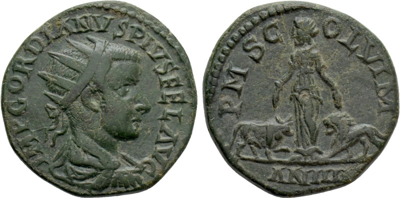 MOESIA SUPERIOR. Viminacium. Gordian III (238-244). Ae. Dated CY 3 (241/2). 

...