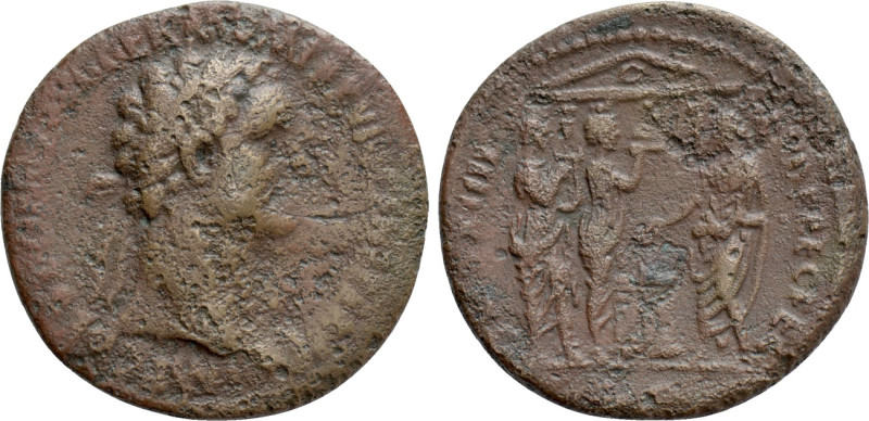 DOMITIAN (81-96). As. Rome. 

Obv: IMP CAES DOMIT AVG GERM P M TR P VIII CENS ...