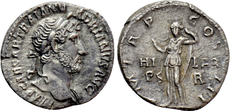 HADRIAN (117-138). Denarius. Rome. 

Obv: IMP CAESAR TRAIAN HADRIANVS AVG. 
L...