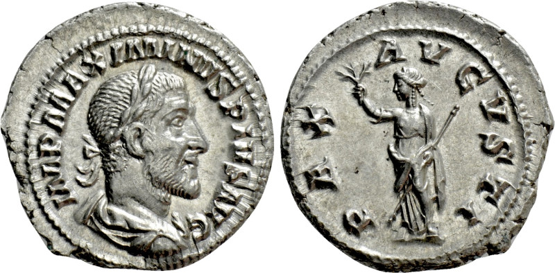 MAXIMINUS THRAX (235-238). Denarius. Rome. 

Obv: IMP MAXIMINVS PIVS AVG. 
La...