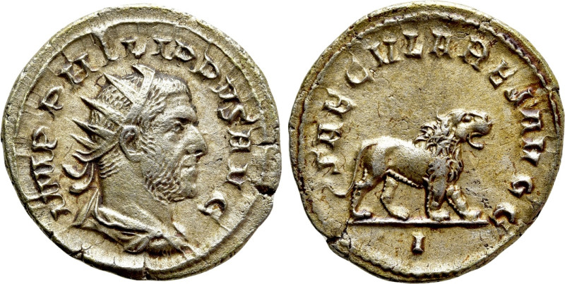 PHILIP I 'THE ARAB' (244-249). Antoninianus. Rome. Saecular Games/1000th Anniver...