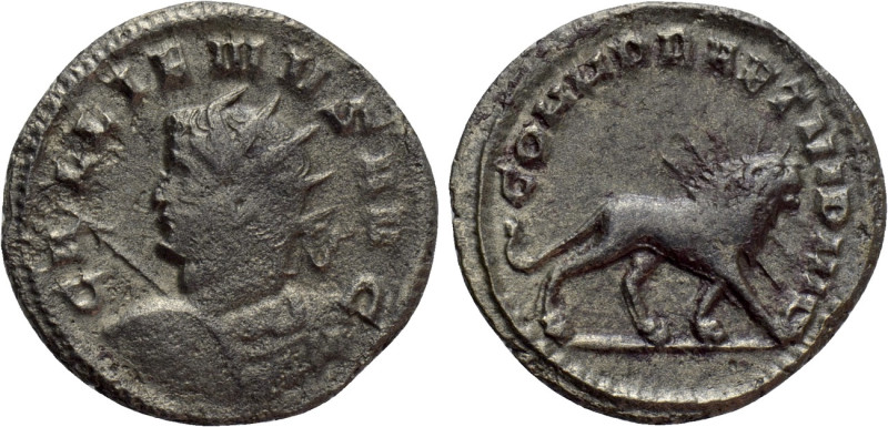 GALLIENUS (253-268). Antoninianus. Mediolanum. 

Obv: GALLIENVS AVG. 
Radiate...