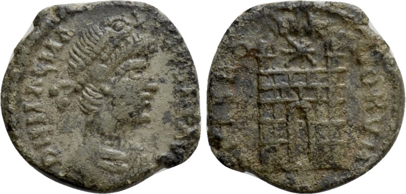 MAGNUS MAXIMUS (383-388). Ae. Mint unclear. 

Obv: D N MAG MAXIMVS P F AVG. 
...