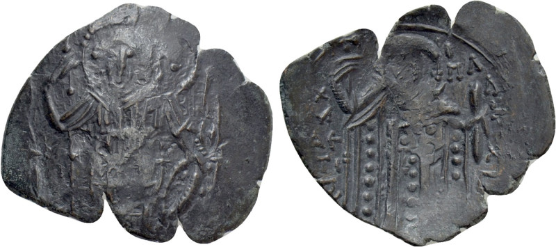 MICHAEL VIII PALAEOLOGUS (1261-1282). Trachy. Constantinople. 

Obv: St. Georg...