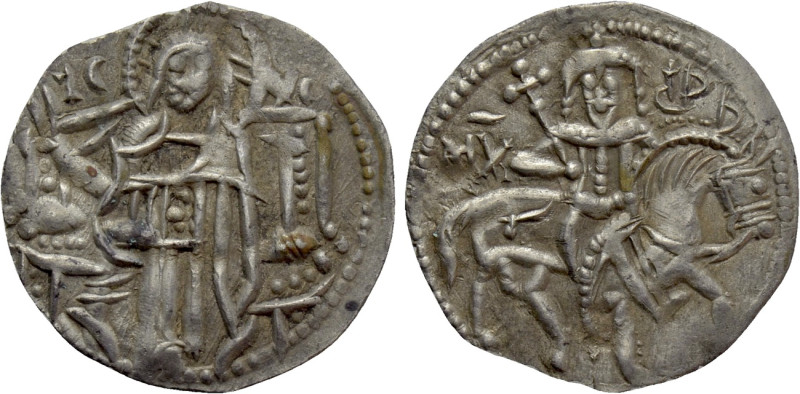 BULGARIA. Second Empire. Mihail Asen III Šišman (1323-1330). Groš. 

Obv: Chri...