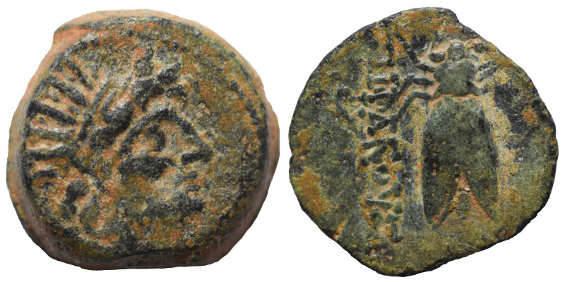 SELEUKID KINGS of SYRIA. Antiochos VIII Epiphanes (Grypos), 121/0-97/6 BC. (bron...
