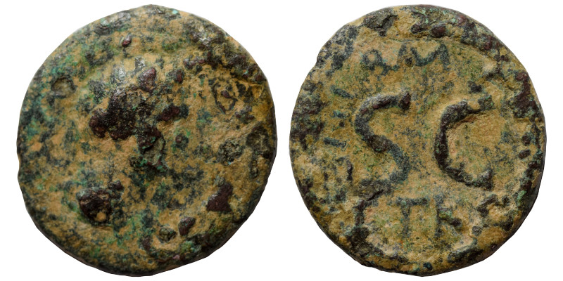 SYRIA, Seleucis and Pieria. Antioch. Uncertain. Ae (bronze, 4.11 g, 20 mm). Bust...