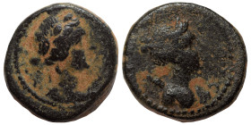 SYRIA, Seleucis and Pieria. Antioch. Pseudo-autonomous issue. Time of Antoninus Pius, 138-161. Ae (bronze, 3.35 g, 15 mm). Laureate and draped bust of...