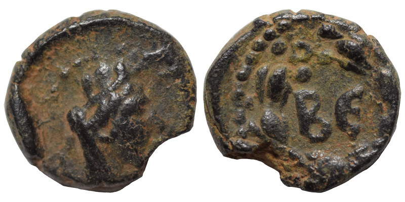 SYRIA, Cyrrhestica. Beroea. Pseudo-autonomous issue. Ae (bronze, 0.99 g, 11 mm)....